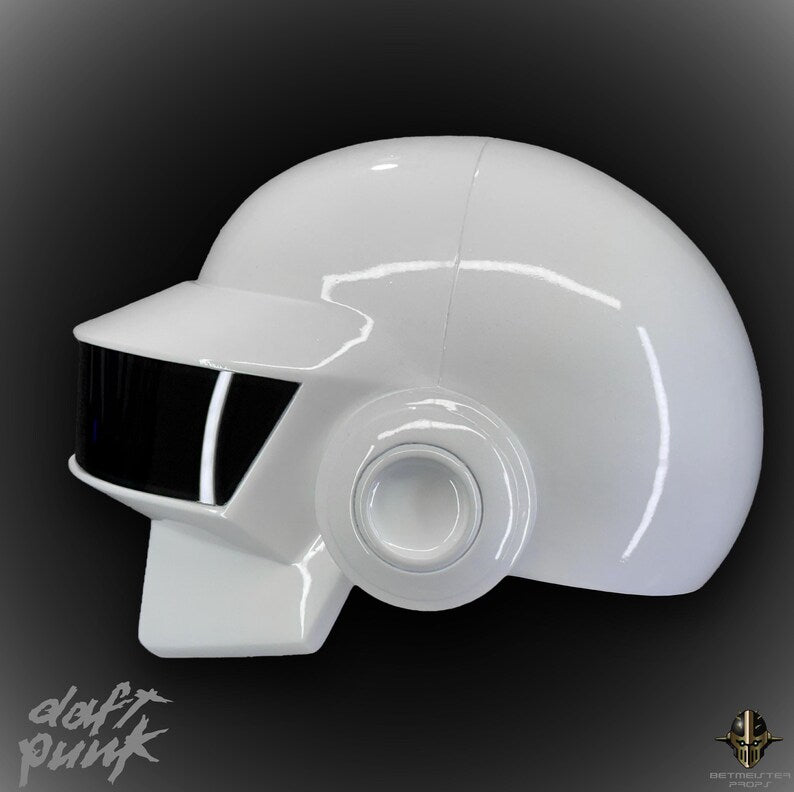 Daft Punk Thomas Bangalter Shiny Pearl White Helmet - Exclusive Edition