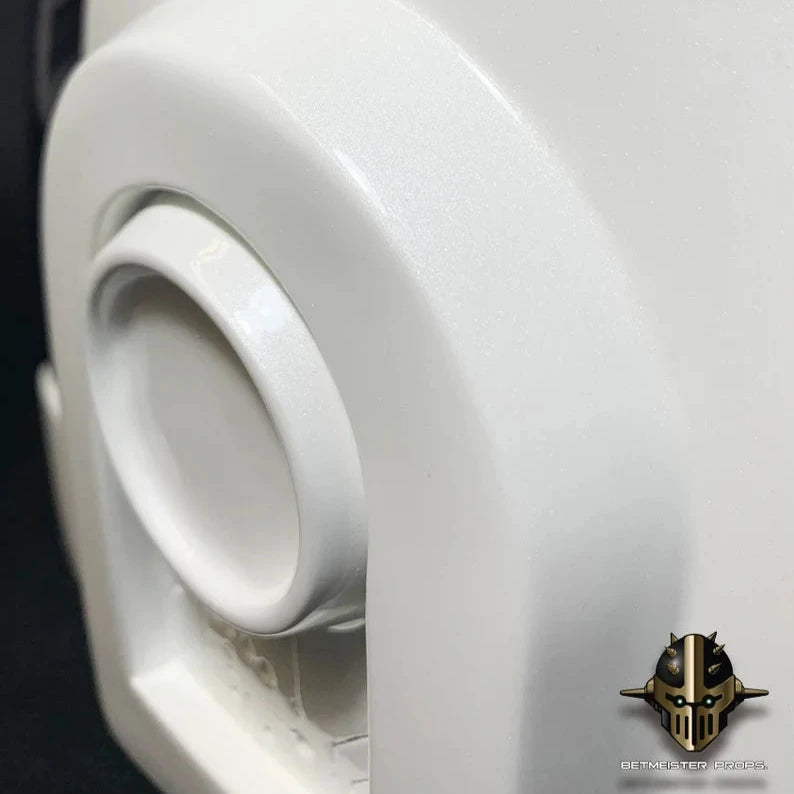 Casco Blanco Brillante de Daft Punk Guy-Manuel - Edición Exclusiva
