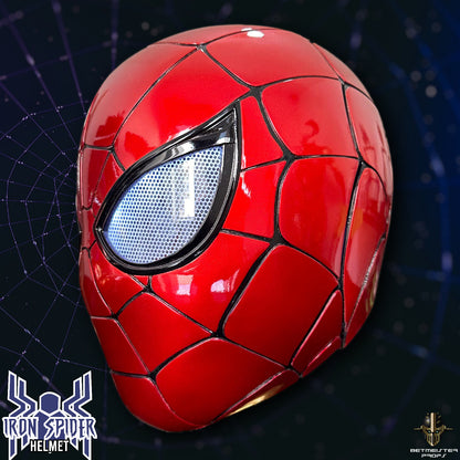 Casque Iron Spider - Édition faite à la main avec des détails réalistes