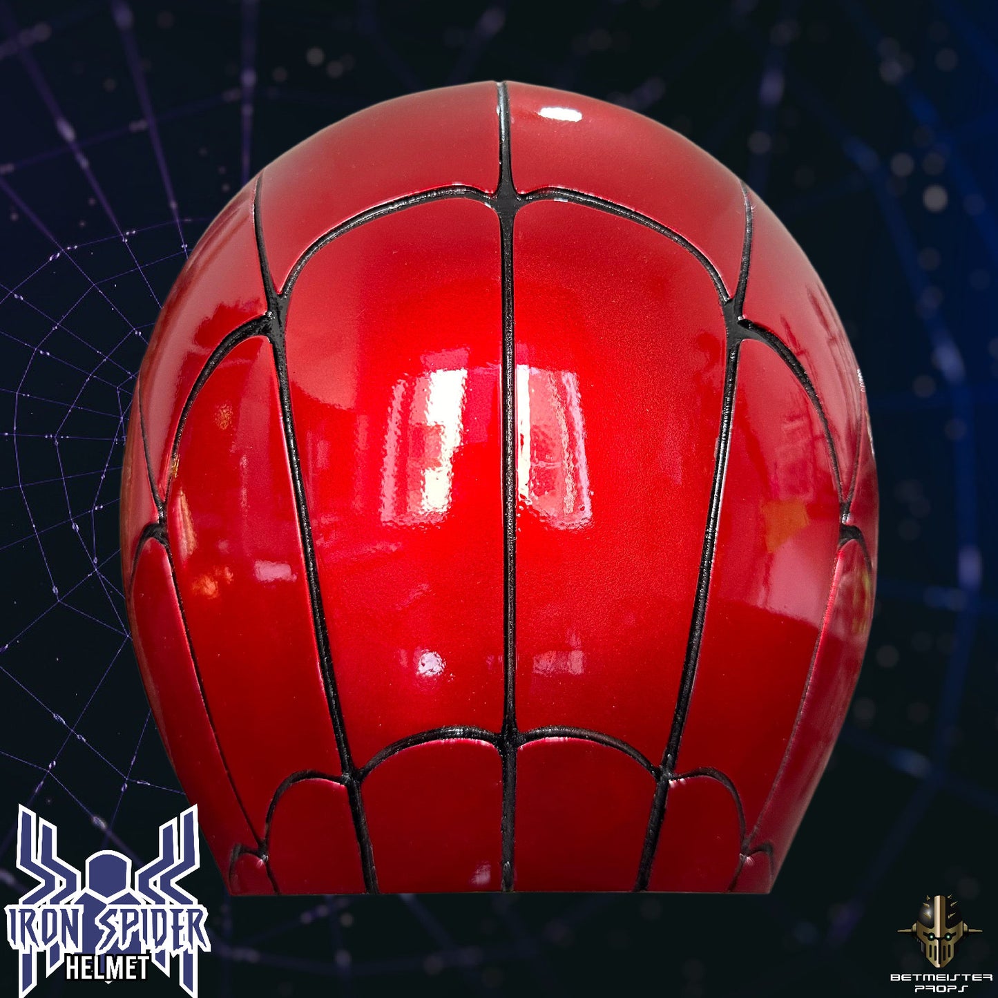 Casque Iron Spider - Édition faite à la main avec des détails réalistes