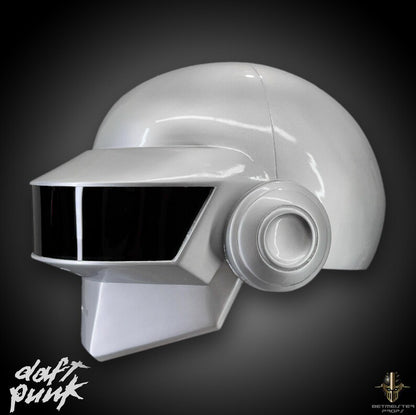 Helmet in silver paint by Thomas Bangalter from Daft Punk - Exclusive Edition