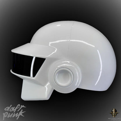 Daft Punk Thomas Bangalter Shiny Pearl White Helmet - Exclusive Edition