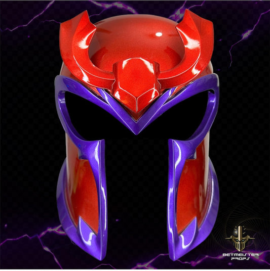 Magneto's Realistic Helmet – High Quality Replica for Cosplay and Collectors