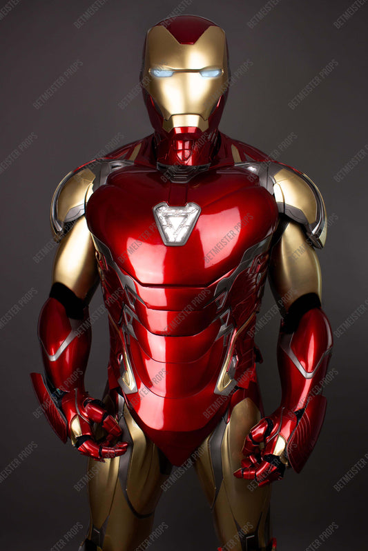 Cosplay Completo Iron Man Mark 85 - Edición Hecha a Mano y Detalles Realistas