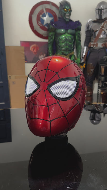 Casco Iron Spider - Edición Hecha a Mano con Detalles Realistas