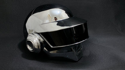 Casco Cromado de Daft Punk Thomas Bangalter - Edición Exclusiva