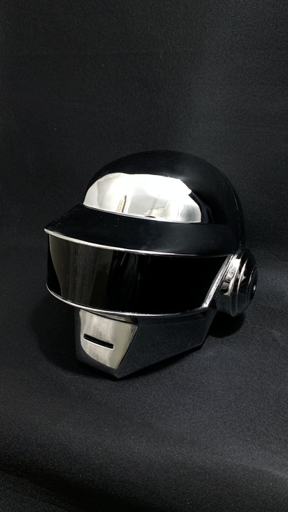 Casco Cromado de Daft Punk Thomas Bangalter - Edición Exclusiva